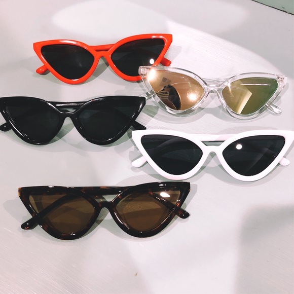 Tortoise retro ladies chic cat eye sunglasses - Picture 3 of 4